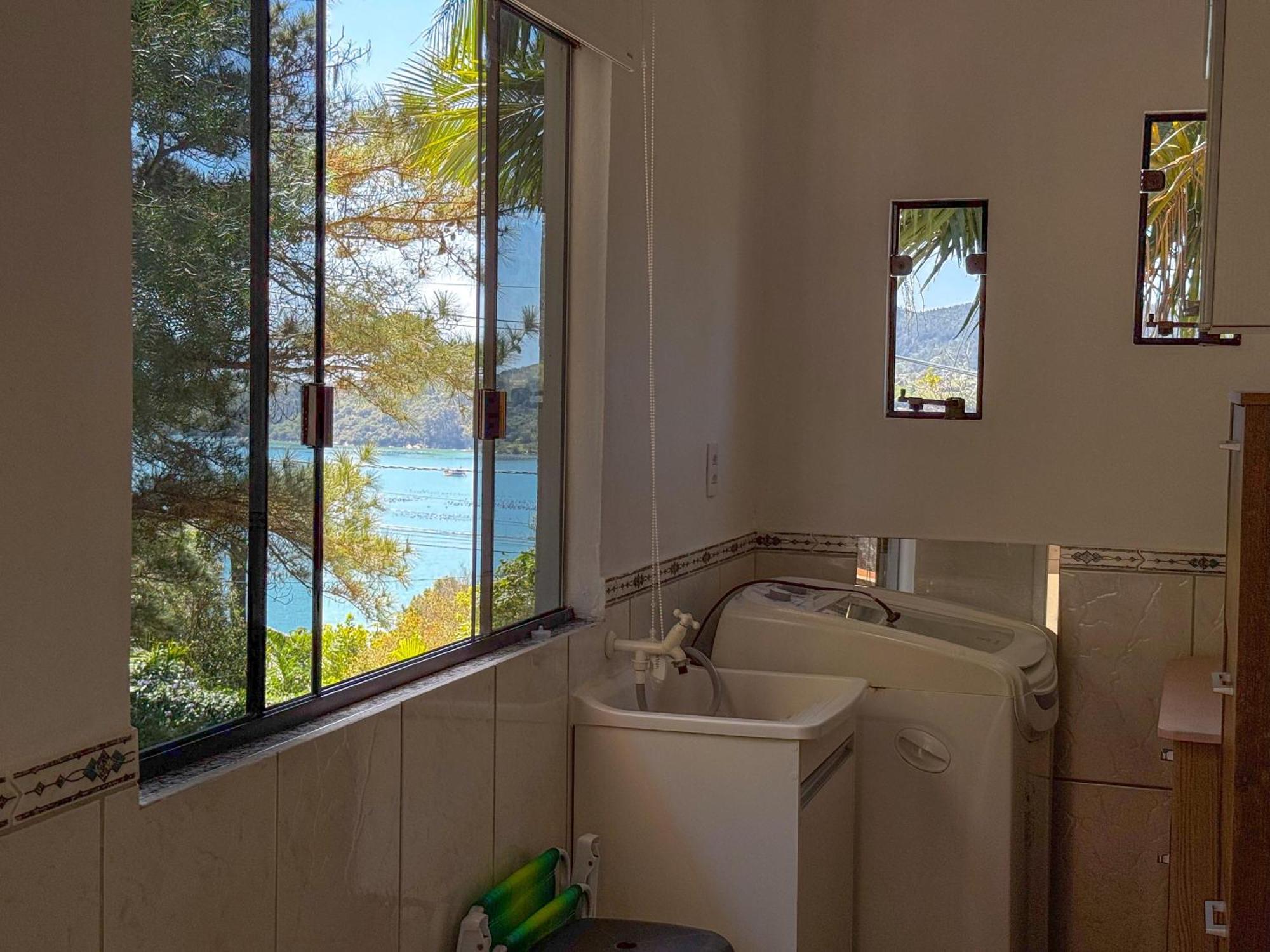Casa Com Vista Para O Mar Em Governador Celso Ramos Eksteriør bilde