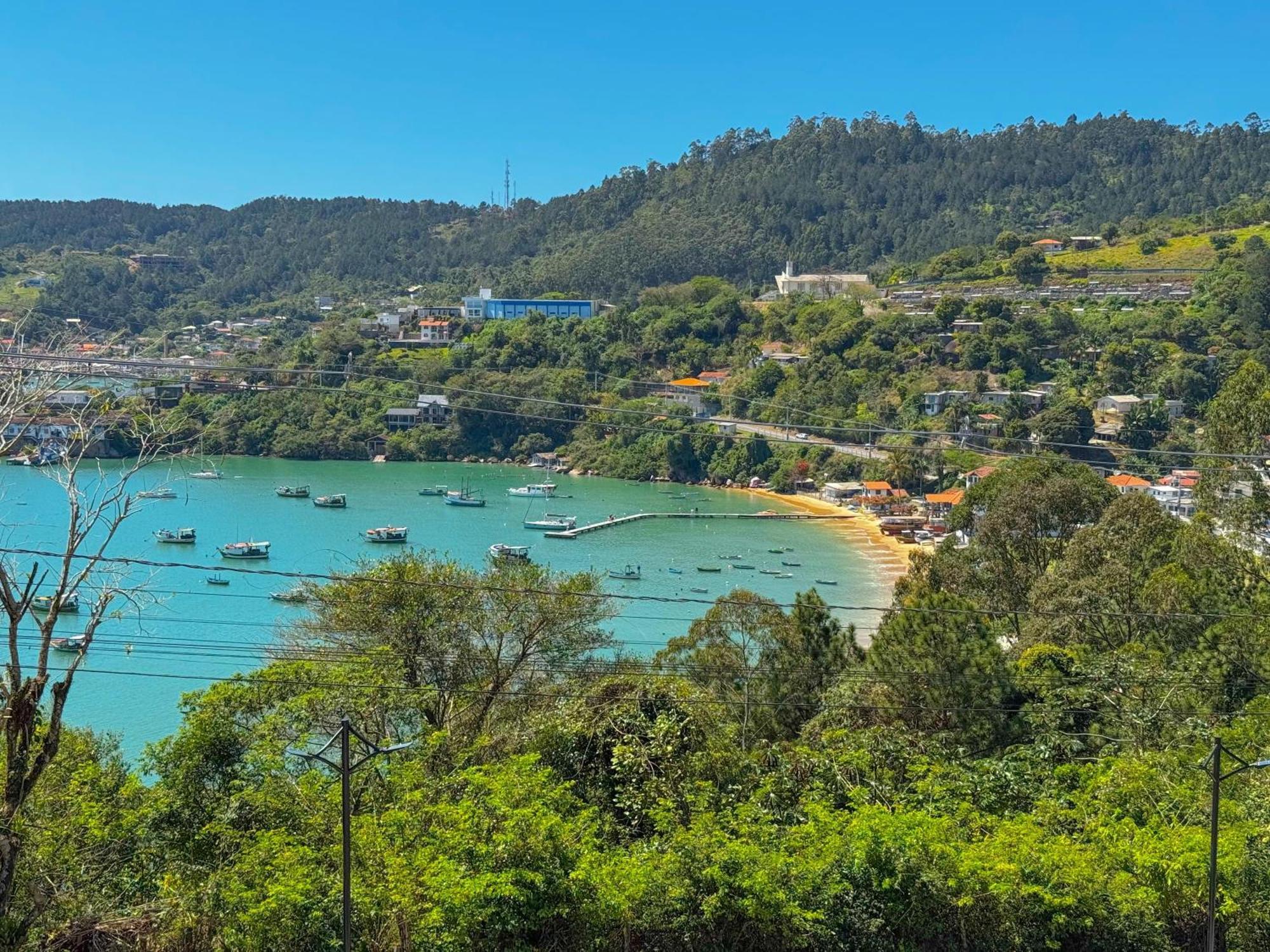 Casa Com Vista Para O Mar Em Governador Celso Ramos Eksteriør bilde