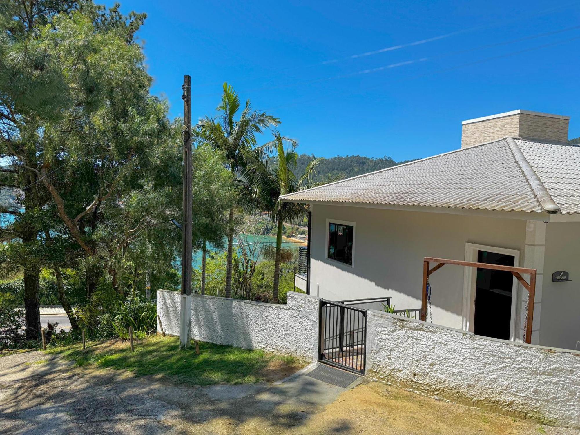 Casa Com Vista Para O Mar Em Governador Celso Ramos Eksteriør bilde
